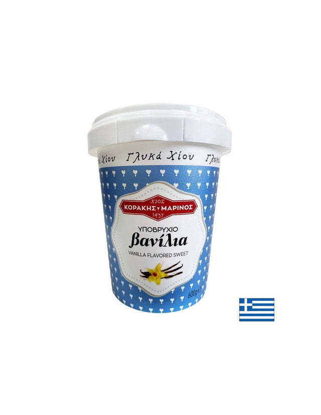 Традиционно бяло сладко от остров Хиос (с вкус на ванилия), 600 g  Raks - Nutra Best Bulgaria