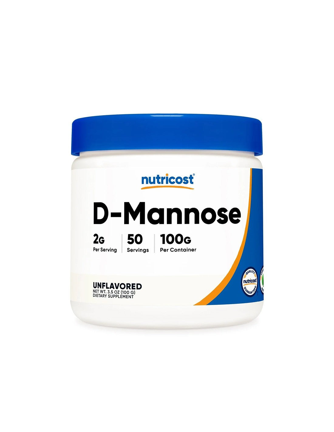 Уринарно здраве - D-Маноза, 100 g прах  Nutricost - Nutra Best Bulgaria