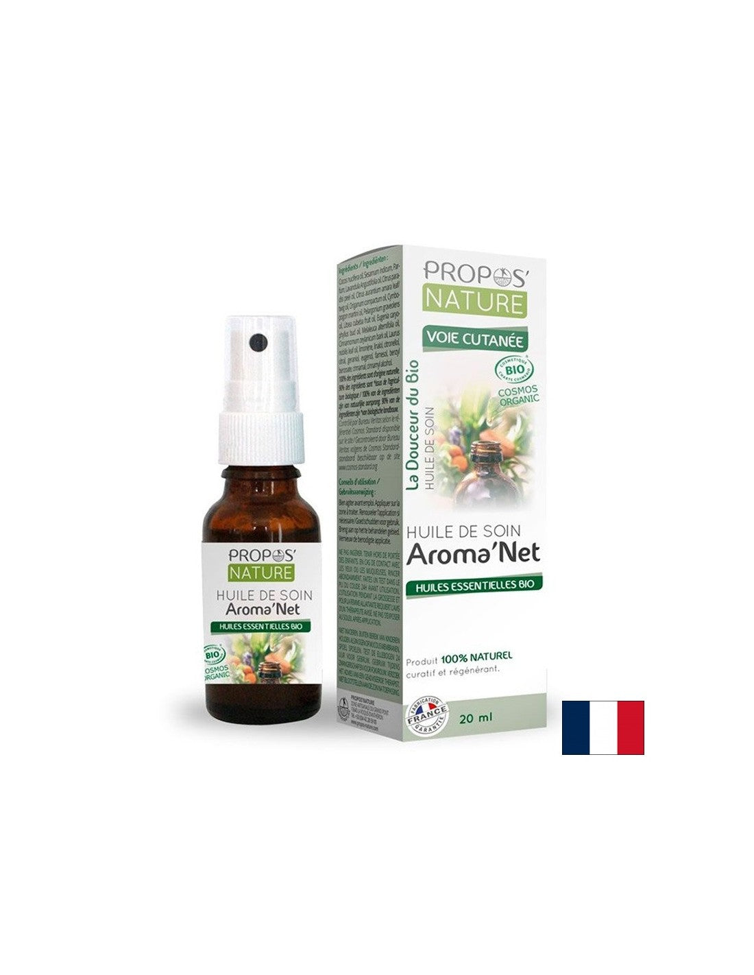 Успокояващ спрей за тяло с етерични масла, БИО, 20 ml  Propos Nature - Nutra Best Bulgaria