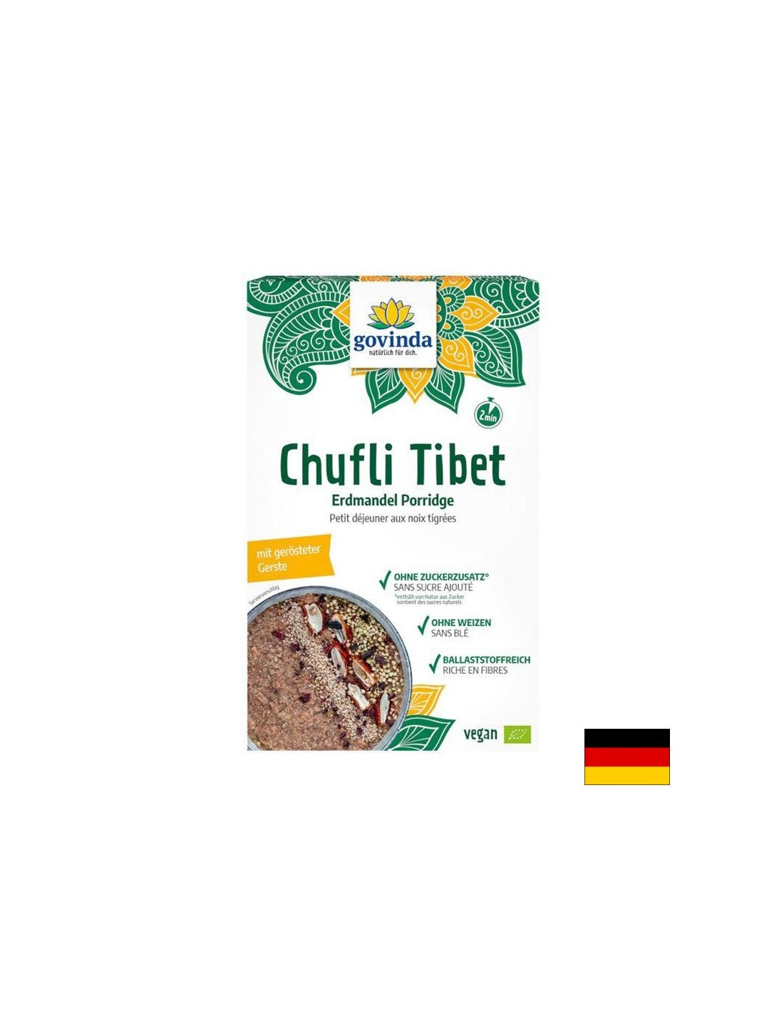 Зърнена закуска с тигрови ядки - Chufli Tibet, 500 g  amla natur / Maharishi Ayurveda - Nutra Best Bulgaria
