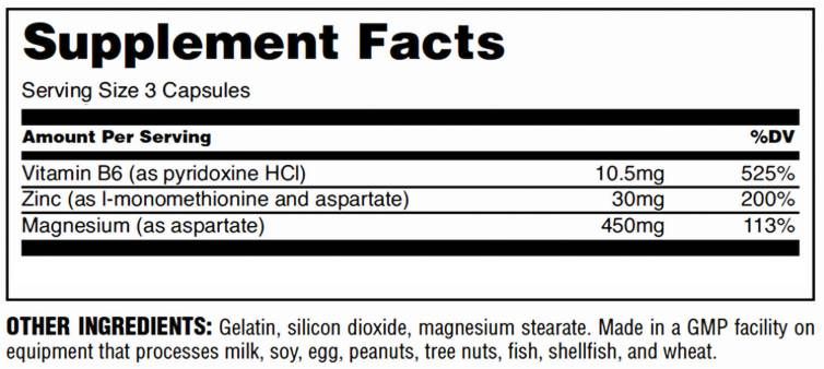 ZMA Pro - 90 капсули  Universal Nutrition - Nutra Best Bulgaria
