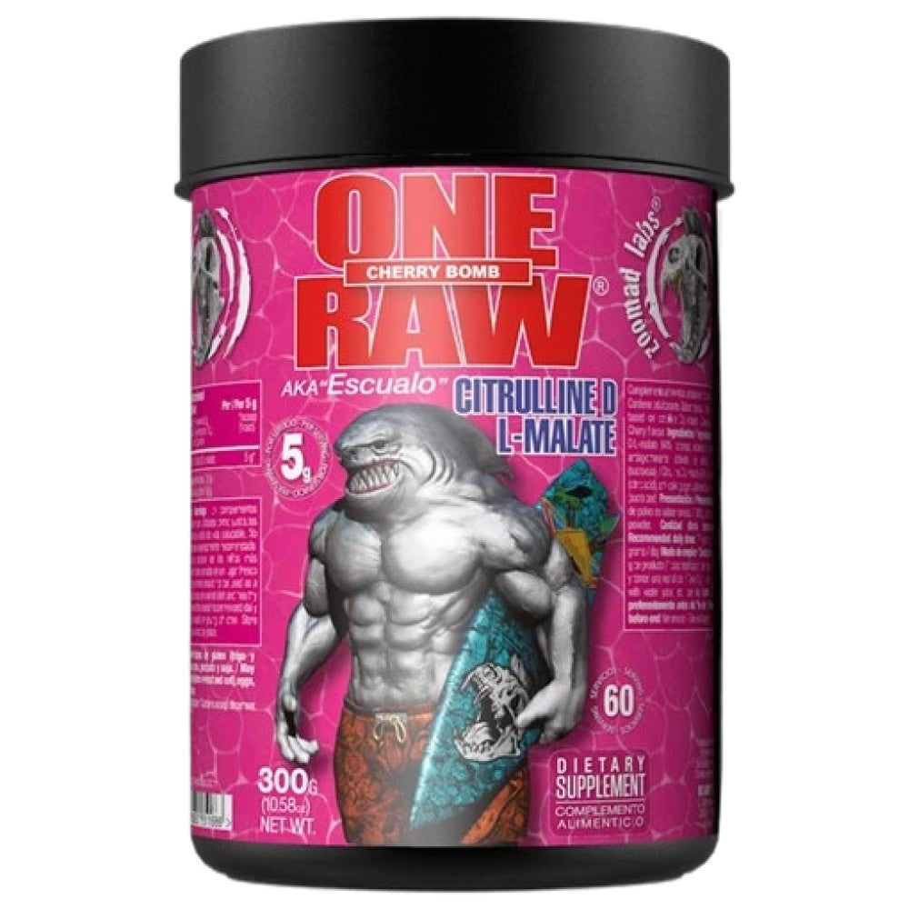 Raw One L-Citrulline Malate - 300 грама  Zoomad Labs - Nutra Best Bulgaria