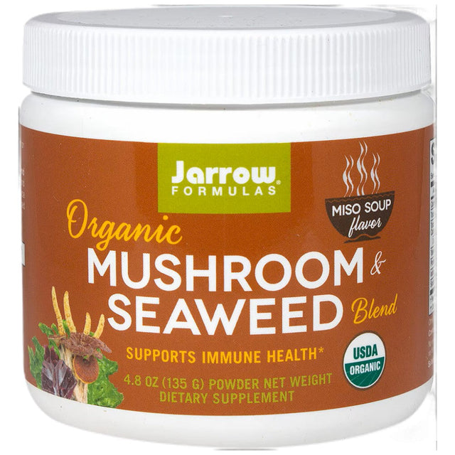 Organic Mushroom and Seaweed Blend 135 грама  Jarrow Formulas - Nutra Best Bulgaria