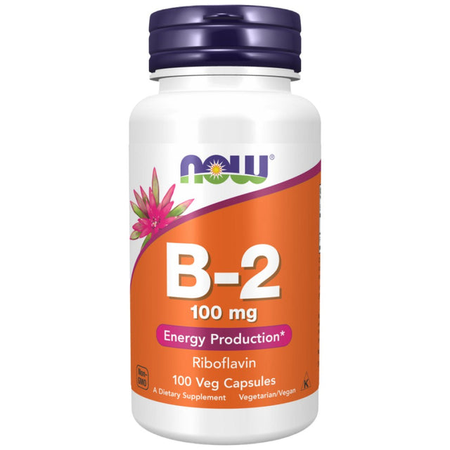 Vitamin B-2 / Riboflavin 100 mg - 100 капсули - Nutra Best Bulgaria