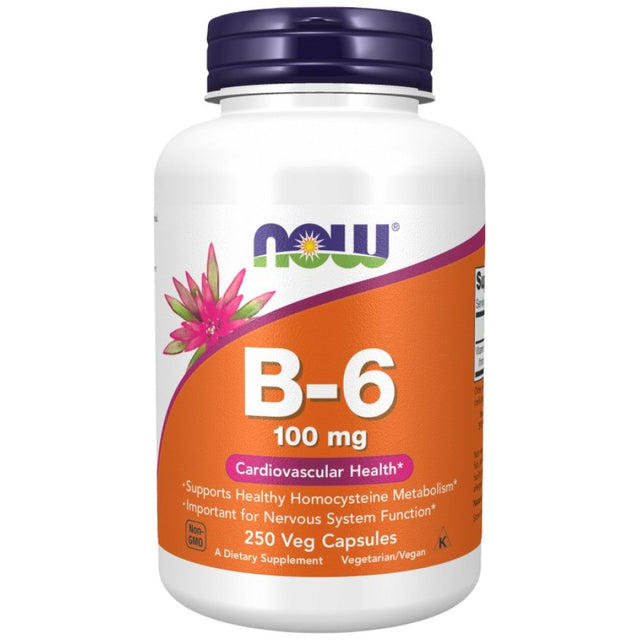 Vitamin B-6 100 mg - 250 капсули - Nutra Best Bulgaria