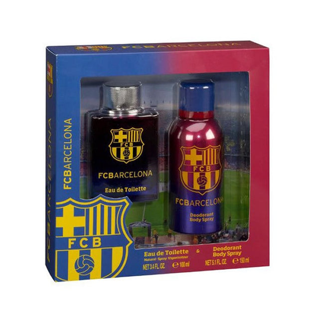 FC Barcelona Eau De Toilette Spray 100ml Set 2 Pieces - Nutra Best Bulgaria