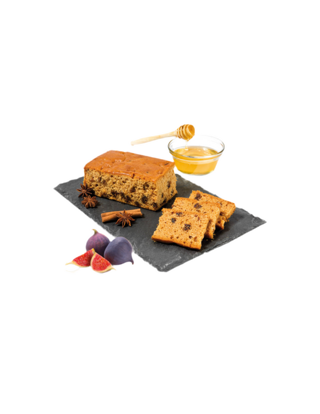 Френски меден хляб със смокинов крокант, 40% мед, 18% смокини, 250 g - Nutra Best Bulgaria