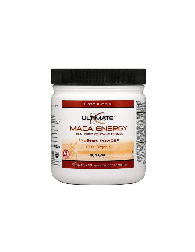 Ultimate® Maca Energy Organic/ Мака 150 g пудра х 50 дози Natural Factors - Nutra Best Bulgaria