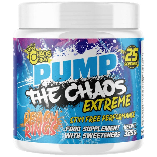 Pump the Chaos Extreme | Stim Free Pump - 325 грама - Nutra Best Bulgaria