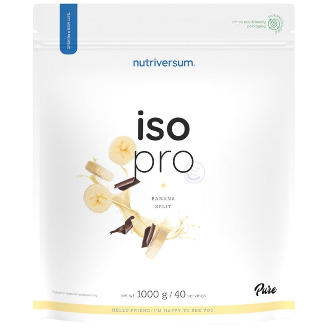 Iso Pro Pure Whey | Isolate with N-Zyme System - 1000 грама - Nutra Best Bulgaria