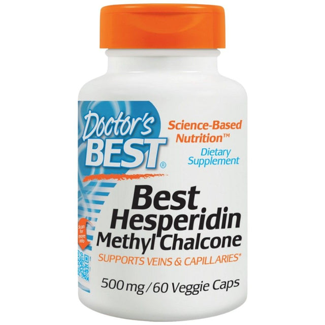 BEST Hesperidin Methyl Chalcone 500 mg - 60 капсули - Nutra Best Bulgaria