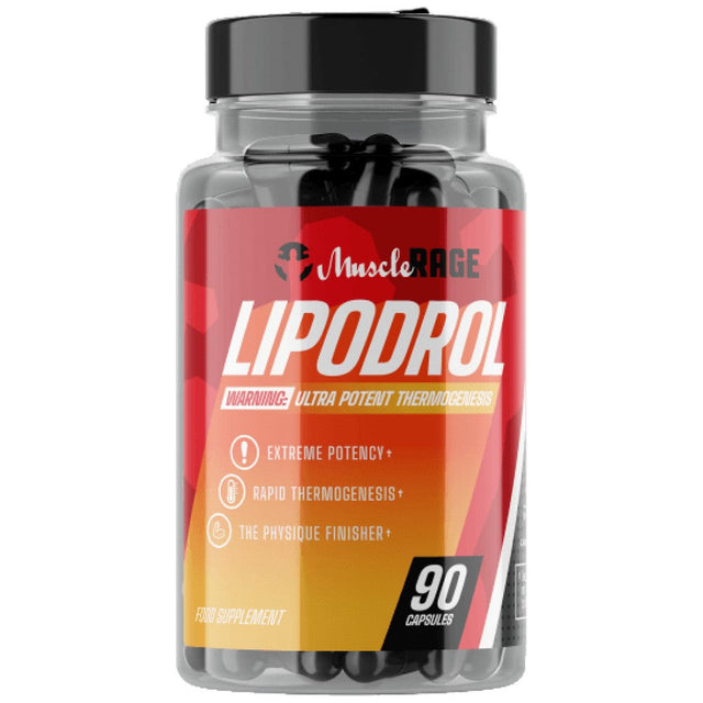 Lipodrol | Ultra Potent Thermogenic - 90 капсули - Nutra Best Bulgaria