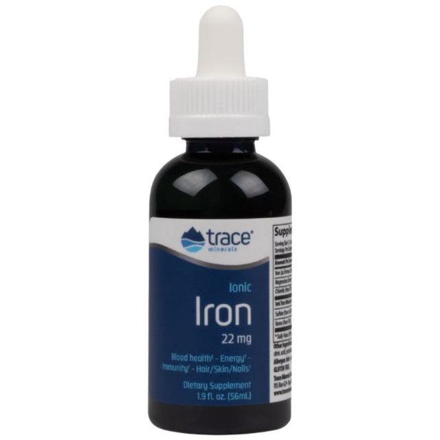 Ionic Iron 22 mg - 56 мл  Trace Minerals - Nutra Best Bulgaria