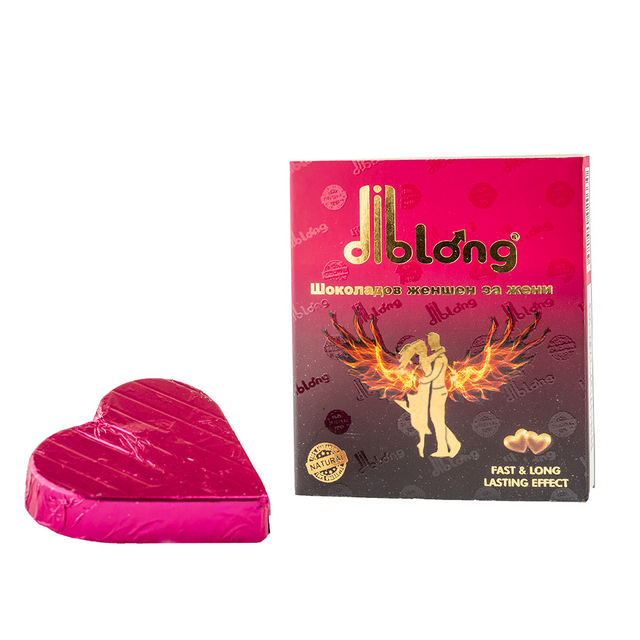 Шоколадов женшен за жени 1 бр.  Diblong - Nutra Best Bulgaria