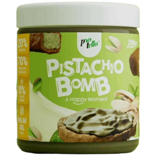 Pistachio Bomb | 70% Roasted Pistachios 200 грама - Nutra Best Bulgaria