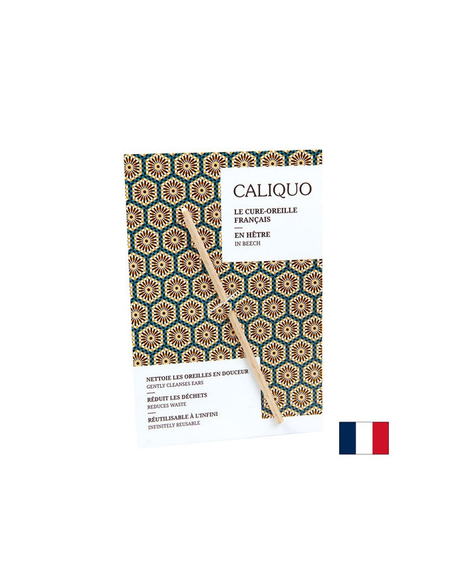 Уред за почистване на уши от букова дървесина, 1 бр.  Écodis - Nutra Best Bulgaria