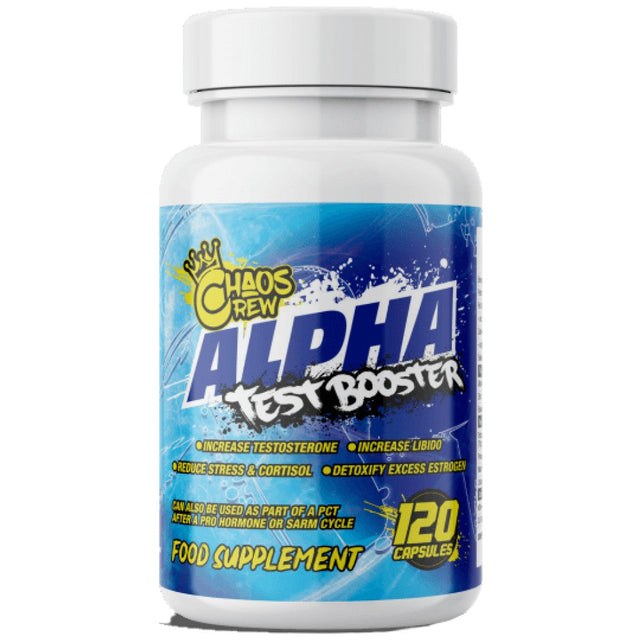 Alpha Test Booster - 120 капсули - Nutra Best Bulgaria