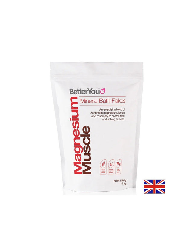 Магнезиеви кристали за вана – Мускулна релаксация, 1 kg - Nutra Best