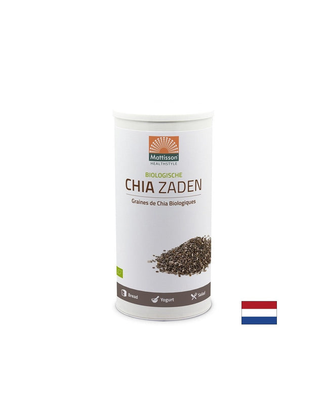 Чия (семена) БИО 1 kg  Mattisson Healthstyle - Nutra Best Bulgaria