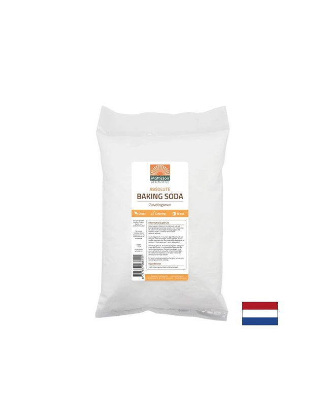 Сода бикарбонат – за готвене и почистване, 1 kg, прах  Mattisson Healthstyle - Nutra Best Bulgaria