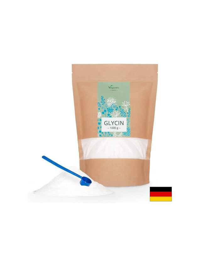 Нервна и мускулна функция - Глицин, 1 kg прах  Vegavero - Nutra Best Bulgaria