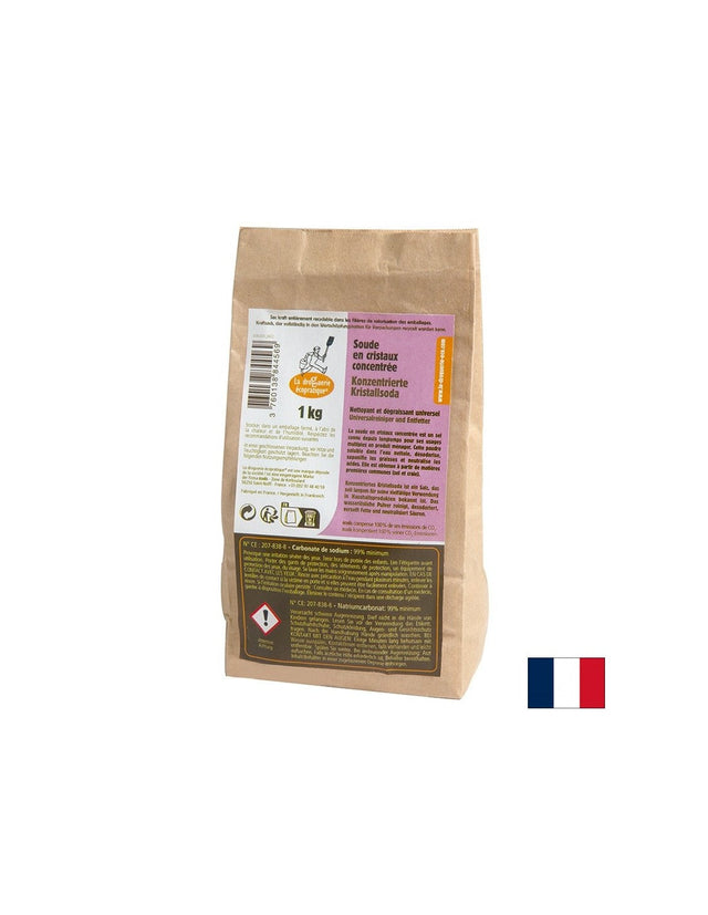 Концентрирана кристална сода – хигиена за дома, 1 kg  Écodis - Nutra Best Bulgaria