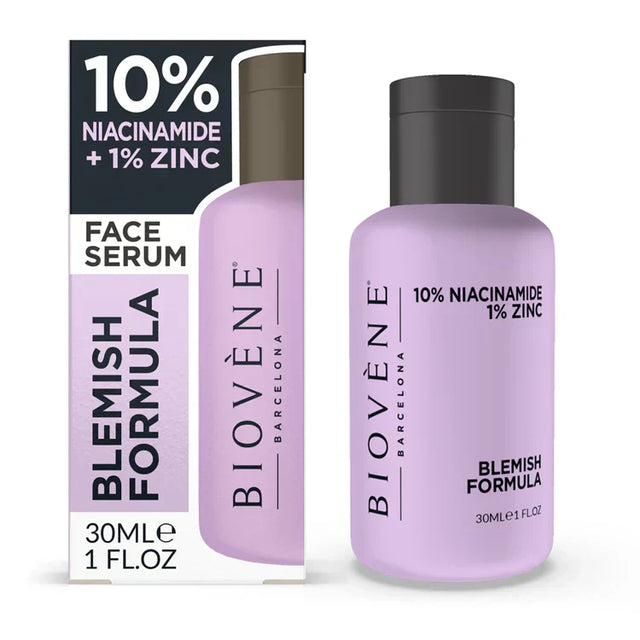 Ниацинамид серум за лице с 10% концентрация за освежаване 30 мл  Biovène Barcelona - Nutra Best Bulgaria