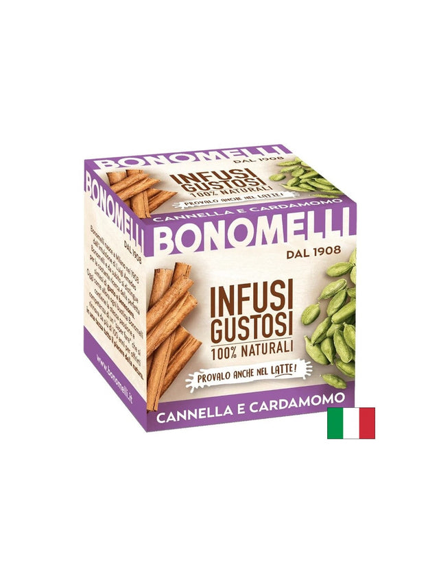 Канела и кардамон (билков чай) – Храносмилане, тонус и антиоксидантна защита, 10 пакетчета  Bonomelli - Nutra Best Bulgaria