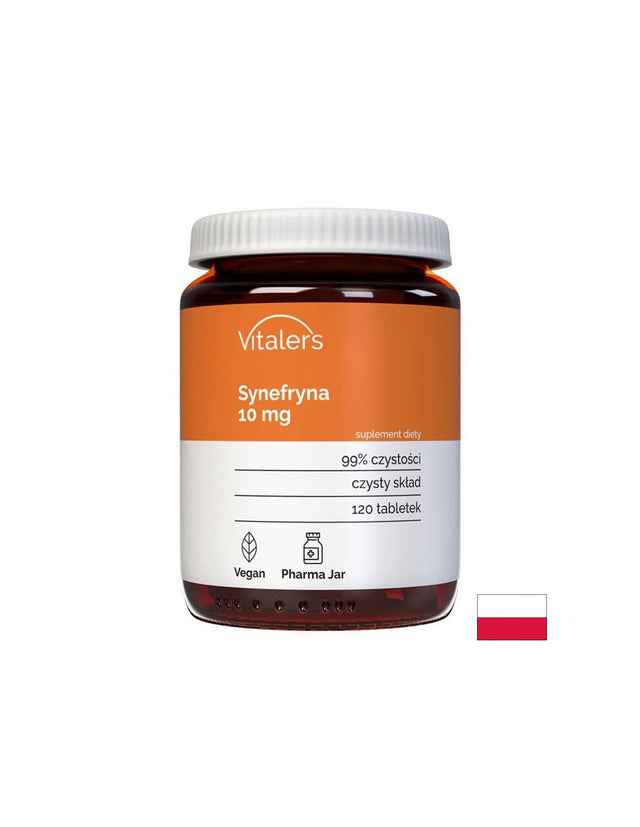Горене на мазнини - Синефрин, 10 mg х 120 таблетки  Vitaler's - Nutra Best Bulgaria