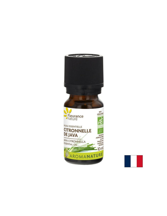 Етерично масло от цитронела, БИО, 10 ml  Fleurance Nature - Nutra Best Bulgaria