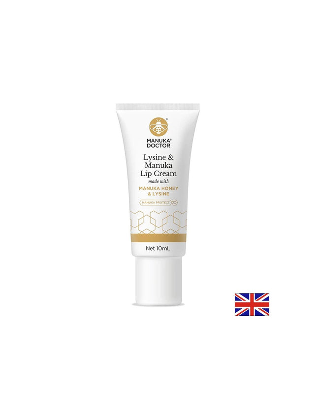 Крем за устни с мед от манука и лизин, 10 ml  Manuka Doctor - Nutra Best Bulgaria