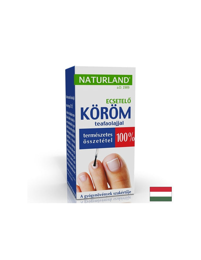 Лак за нокти против гъбички – С масло от чаено дърво, 10 ml  Naturland - Nutra Best Bulgaria