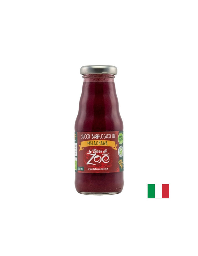 100% Органичен сок от Нар, 200 ml  Le terre di Zoe - Nutra Best Bulgaria