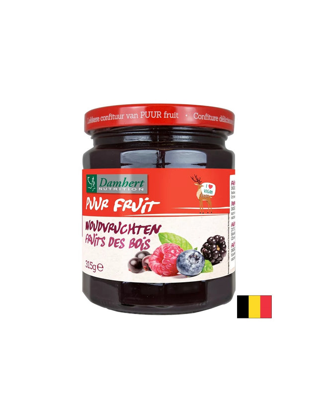 100% Конфитюр от горски плодове, 315 g  Damhert - Nutra Best Bulgaria