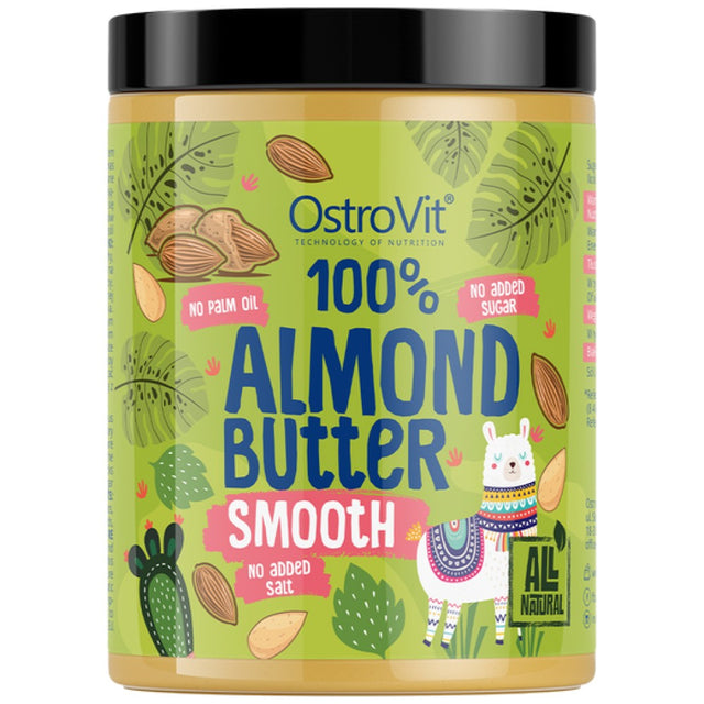 100% Almond Butter Smooth 1000 грама  OstroVit - Nutra Best Bulgaria