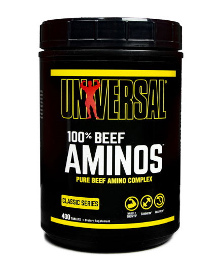 100% Beef Aminos 400 Tabs.  UNIVERSAL - Nutra Best Bulgaria