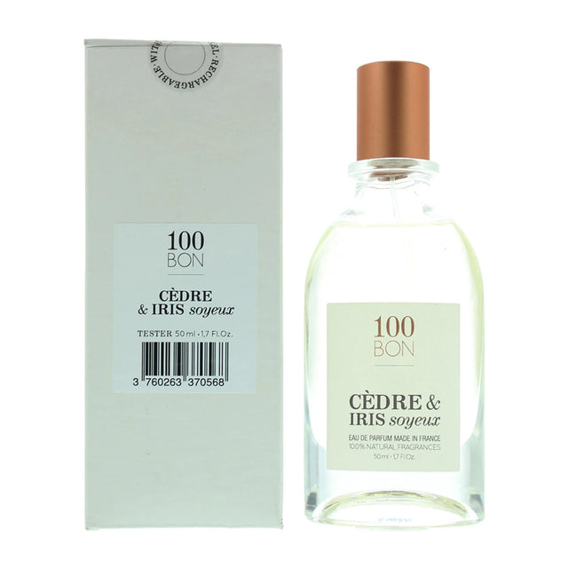 100 Bon, Cedre & Iris Soyeux, Eau De Parfum, Unisex, 50 ml *Tester  100 Bon - Nutra Best Bulgaria