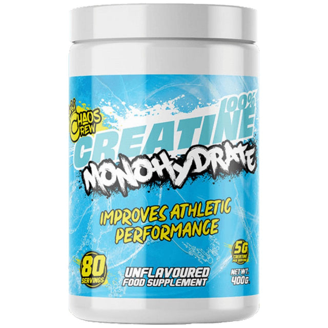 100% Creatine Monohydrate Powder - 400 грама  Chaos Crew - Nutra Best Bulgaria