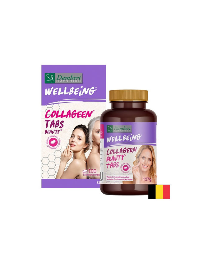 Коса, кожа и нокти - Колаген + хиалуронова киселина и витамин С, 100 таблетки - Nutra Best