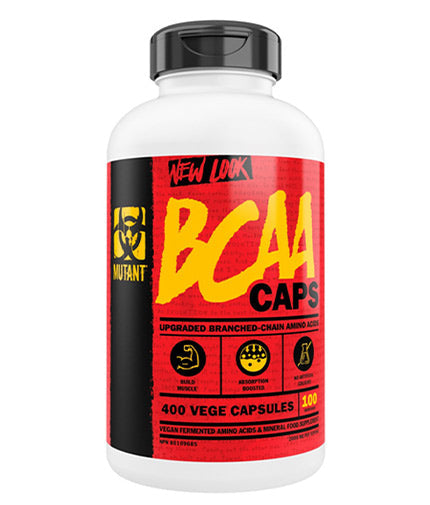 100% Free Form BCAA 400caps.  MUTANT - Nutra Best Bulgaria