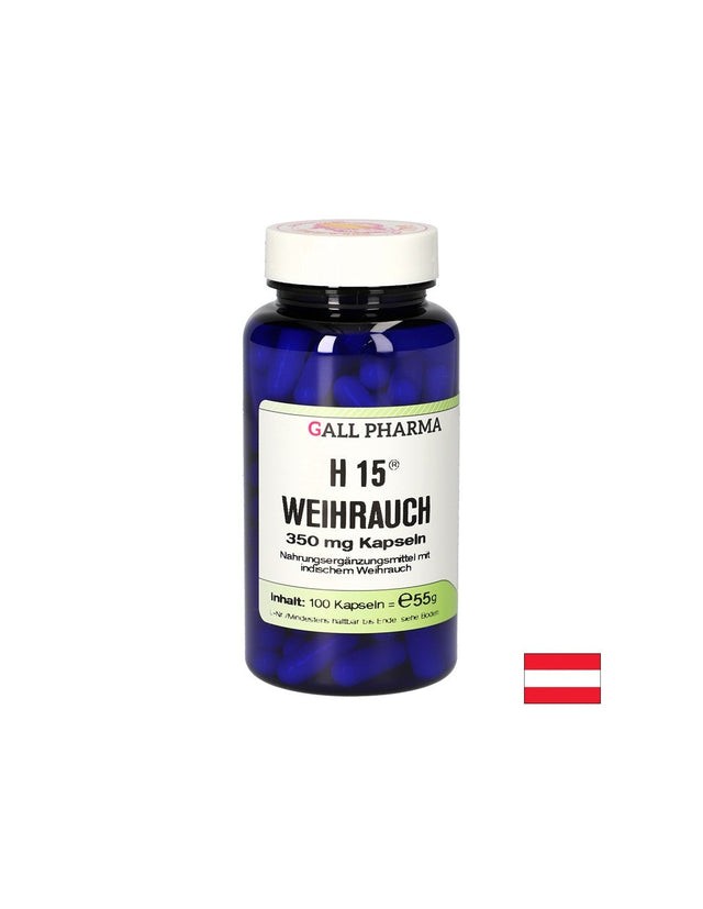 В подкрепа на ставите - Босвелия, 100 капсули  Gall Pharma - Nutra Best Bulgaria