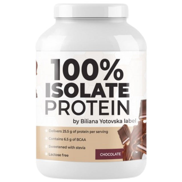 100% Isolate Protein | with Added Stevia - 810 грама  Biliana Yotovska - Nutra Best Bulgaria