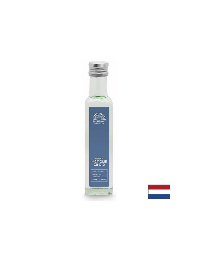 100% MCT масло от кокосово масло, 250 ml  Mattisson Healthstyle - Nutra Best Bulgaria