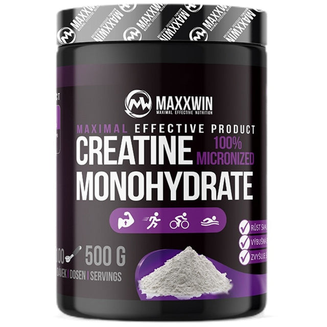 100% Micronized Creatine Monohydrate - 500 грама  MAXXWIN - Nutra Best Bulgaria