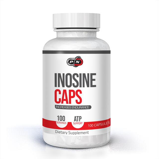 100% PURE INOSINE 500 МГ - 100 Капсули  Pure Nutrition - Nutra Best Bulgaria