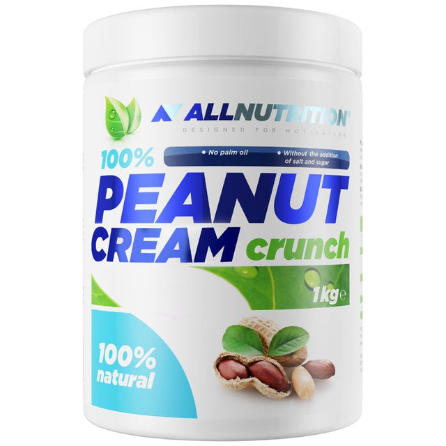 100% Peanut Butter Crunch - 1000 грама  AllNutrition - Nutra Best Bulgaria