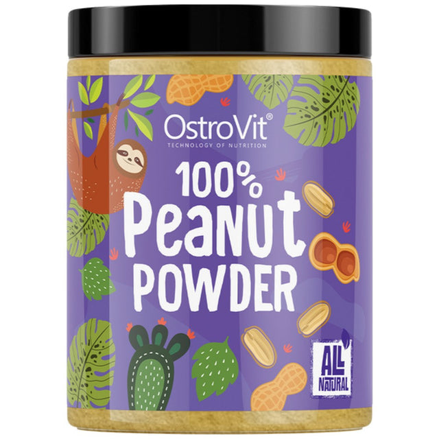 100% Peanut Butter Powder 500 грама  OstroVit - Nutra Best Bulgaria