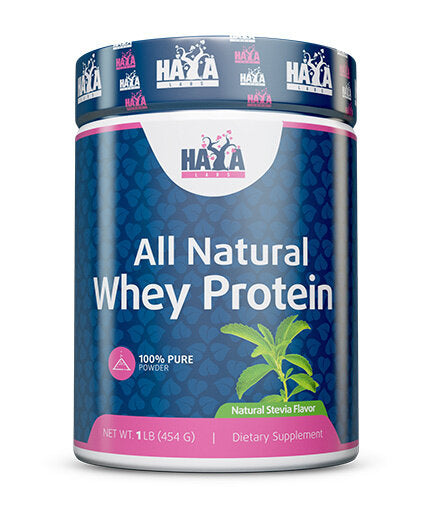 100% Pure All Natural Whey Protein / Stevia - 0.454 kg  Haya Labs - Nutra Best Bulgaria