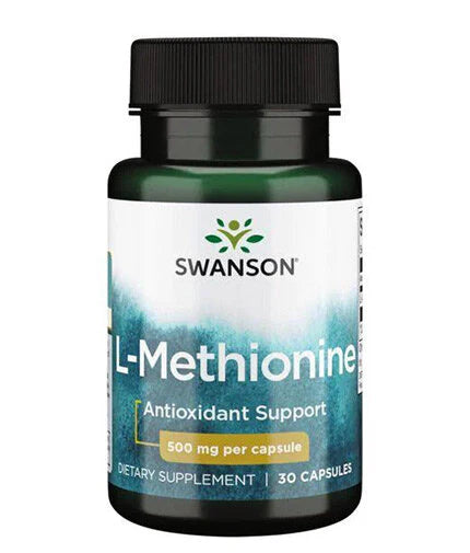 100% Pure L-Methionine 500 mg - 30 капсули - Nutra Best