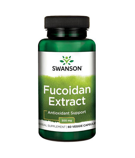 100% Pure Maximum-Strength Fucoidan Extract - 60 капсули  Swanson - Nutra Best Bulgaria